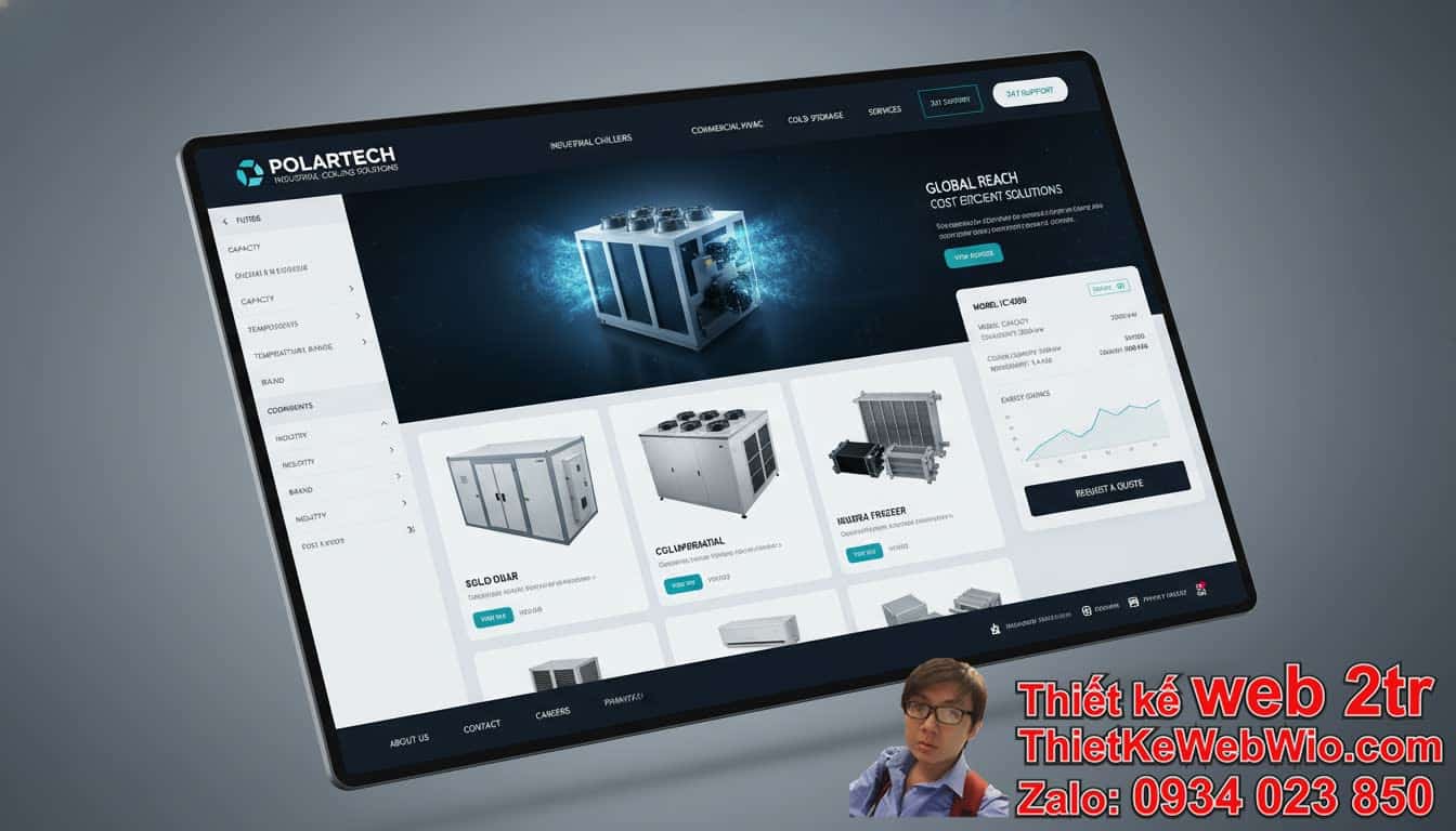 Tại Sao Thiết Kế Web Cửa Hàng Bán Đồ Điện Lạnh Công Nghiệp Giá Rẻ Lại Quan
Trọng?