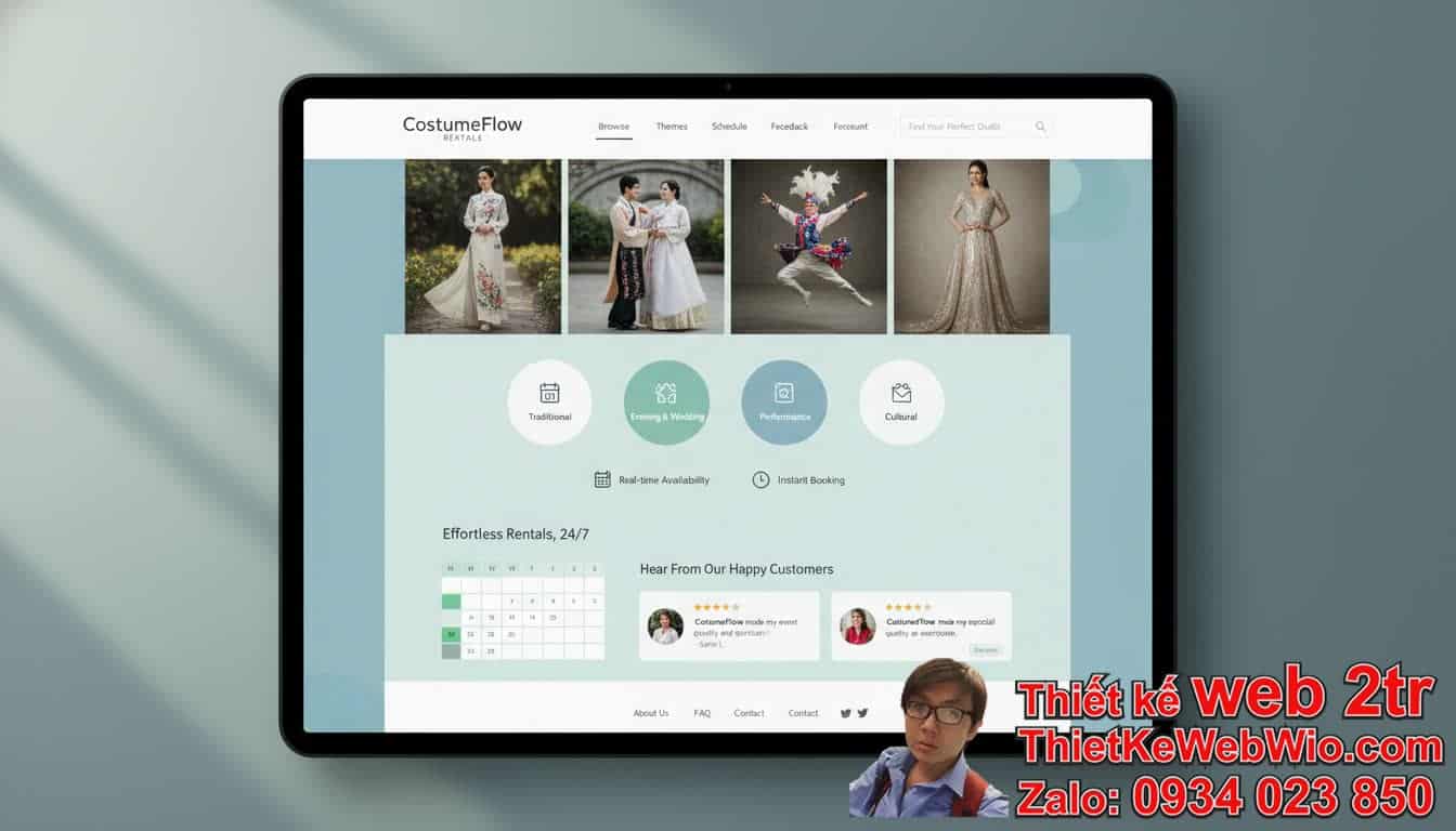 Tại sao thiết kế web Dịch vụ thuê trang phục giá rẻ lại quan trọng cho doanh
nghiệp của bạn? Tại sao thiết kế web Dịch vụ thuê trang phục giá rẻ lại quan trọng cho doanh
nghiệp của bạn?