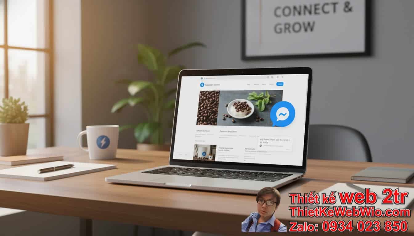 Tại sao thiết kế web giá rẻ tích hợp Messenger lại quan trọng cho doanh nghiệp
nhỏ?