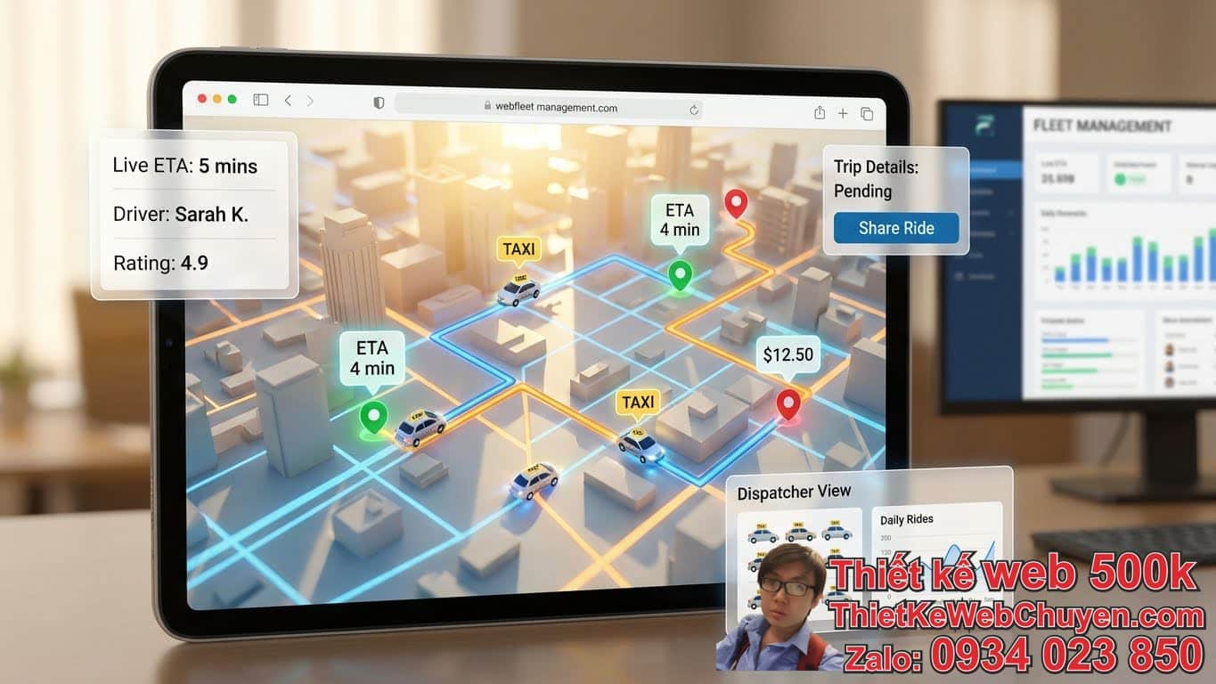 Tại sao thiết kế web taxi cho hãng nhỏ cần chức năng bản đồ? Tại sao thiết kế web taxi cho hãng nhỏ cần chức năng bản đồ?