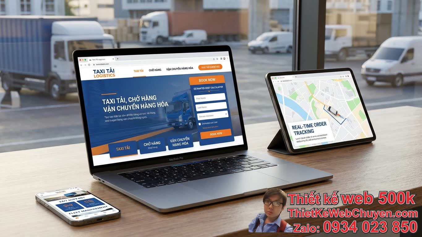 Tại sao thiết kế web taxi tải lại quan trọng đối với doanh nghiệp vận tải? Tại sao thiết kế web taxi tải lại quan trọng đối với doanh nghiệp vận tải?