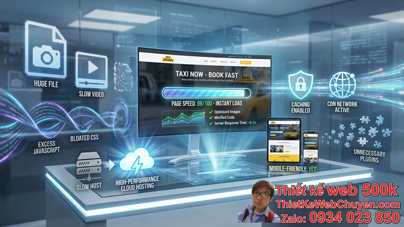 Tại Sao Tối Ưu Tốc Độ Website Taxi Lại Quan Trọng Để Chạy Quảng Cáo? Tại Sao Tối Ưu Tốc Độ Website Taxi Lại Quan Trọng Để Chạy Quảng Cáo?