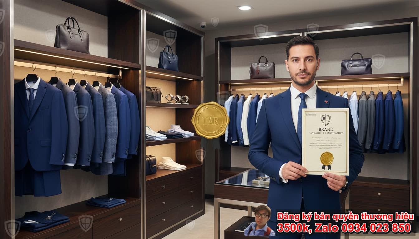 Tại sao việc đăng ký bản quyền thương hiệu lại quan trọng đối với kinh doanh đồ
nam?
