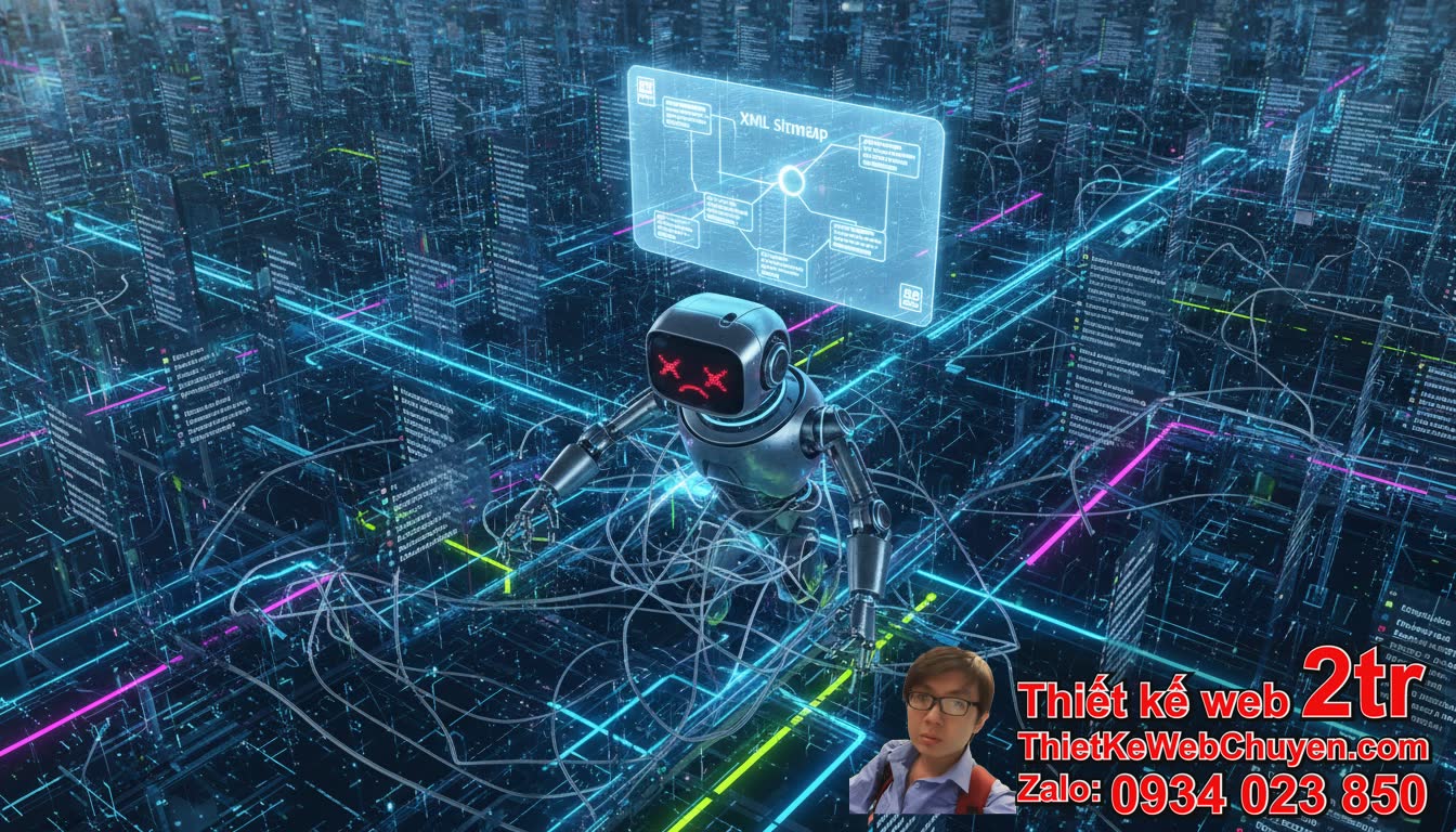 Tại sao website không có sitemap nên index chậm?