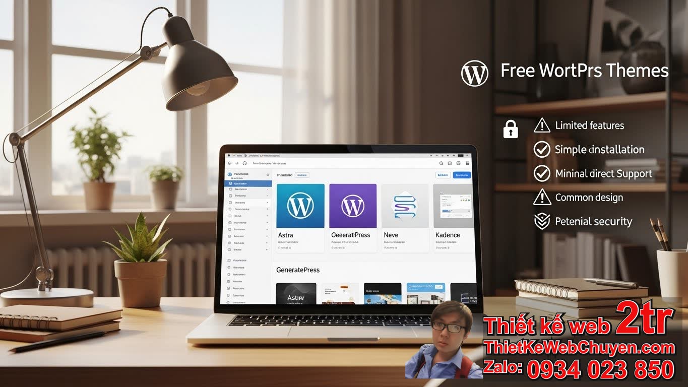 Theme WordPress bao nhiêu tiền nếu chọn miễn phí?
