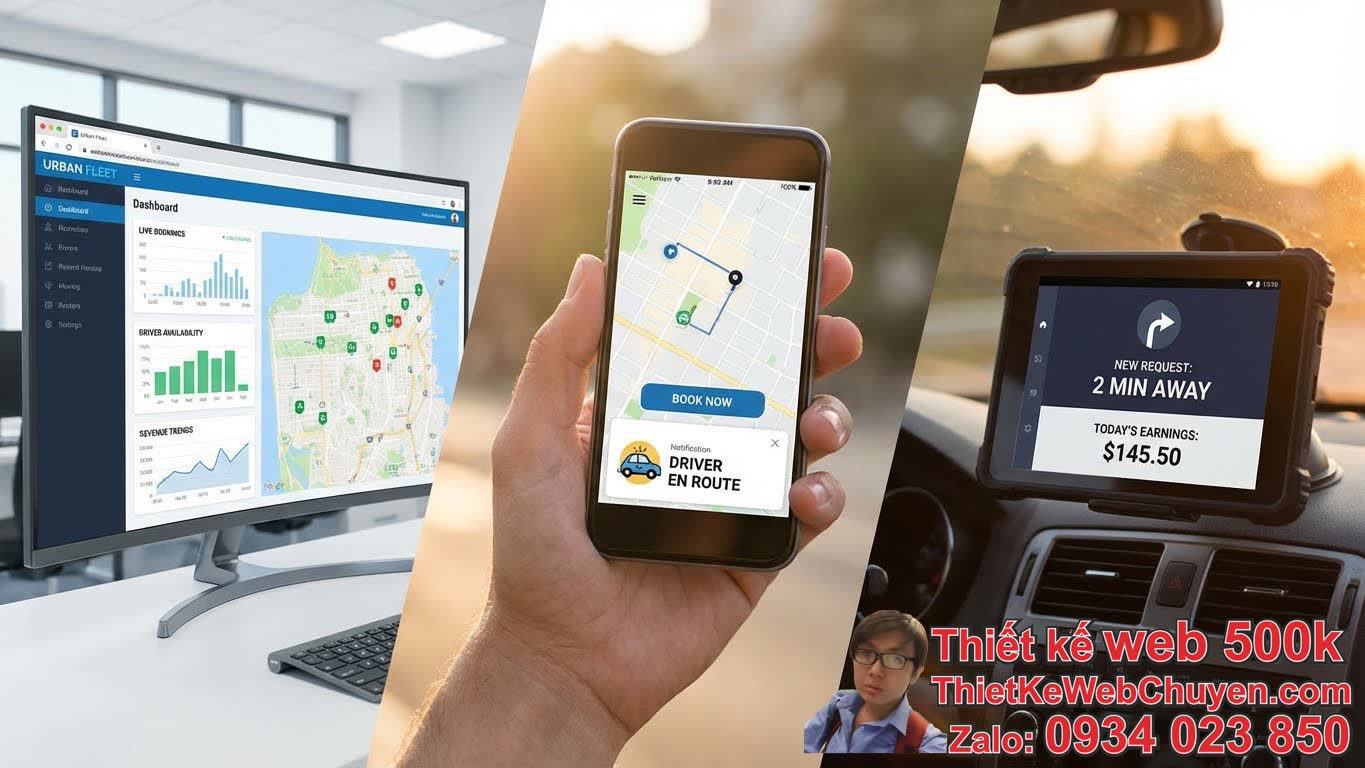 Thiết kế Hệ thống Web + App cho Hãng Taxi là gì và tại sao lại quan trọng? Thiết kế Hệ thống Web + App cho Hãng Taxi là gì và tại sao lại quan trọng?