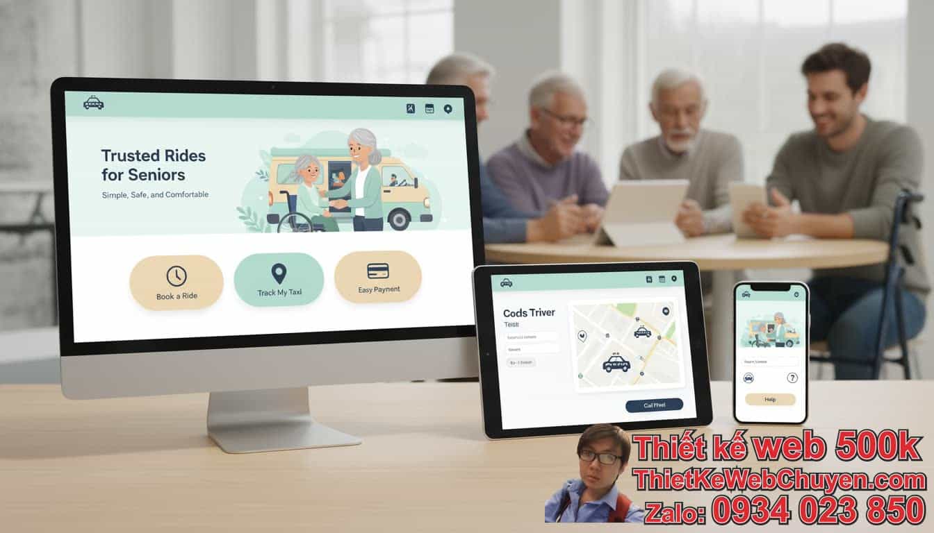 Thiết kế UI/UX web taxi cho người lớn tuổi: Các ví dụ cụ thể và thực tiễn tốt
nhất Thiết kế UI/UX web taxi cho người lớn tuổi: Các ví dụ cụ thể và thực tiễn tốt
nhất
