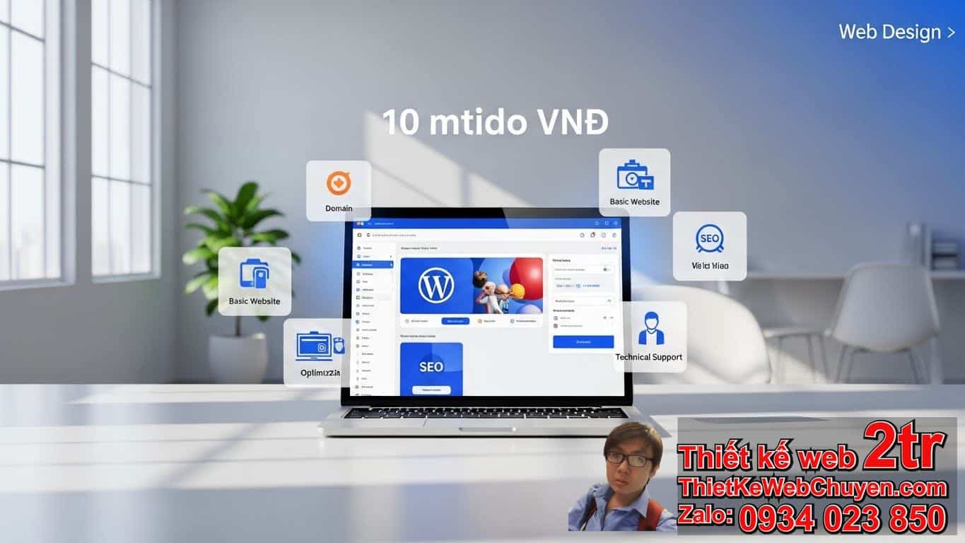 Thiết kế web 10 triệu gồm những gì: Cái nhìn tổng quan