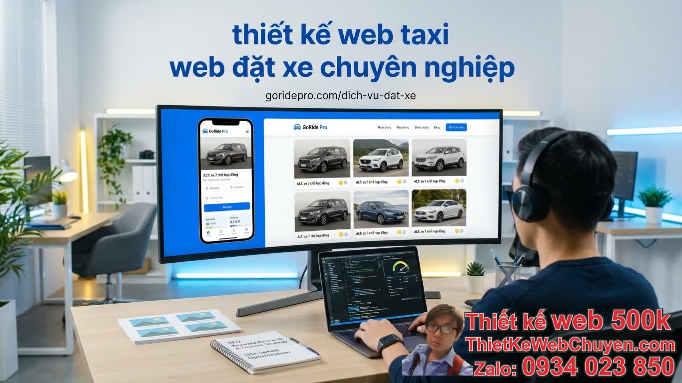 Thiết kế web đặt xe công nghệ (taxi, xe hợp đồng): Cần lưu ý gì để đạt hiệu quả
SEO cao nhất? Thiết kế web đặt xe công nghệ (taxi, xe hợp đồng): Cần lưu ý gì để đạt hiệu quả
SEO cao nhất?