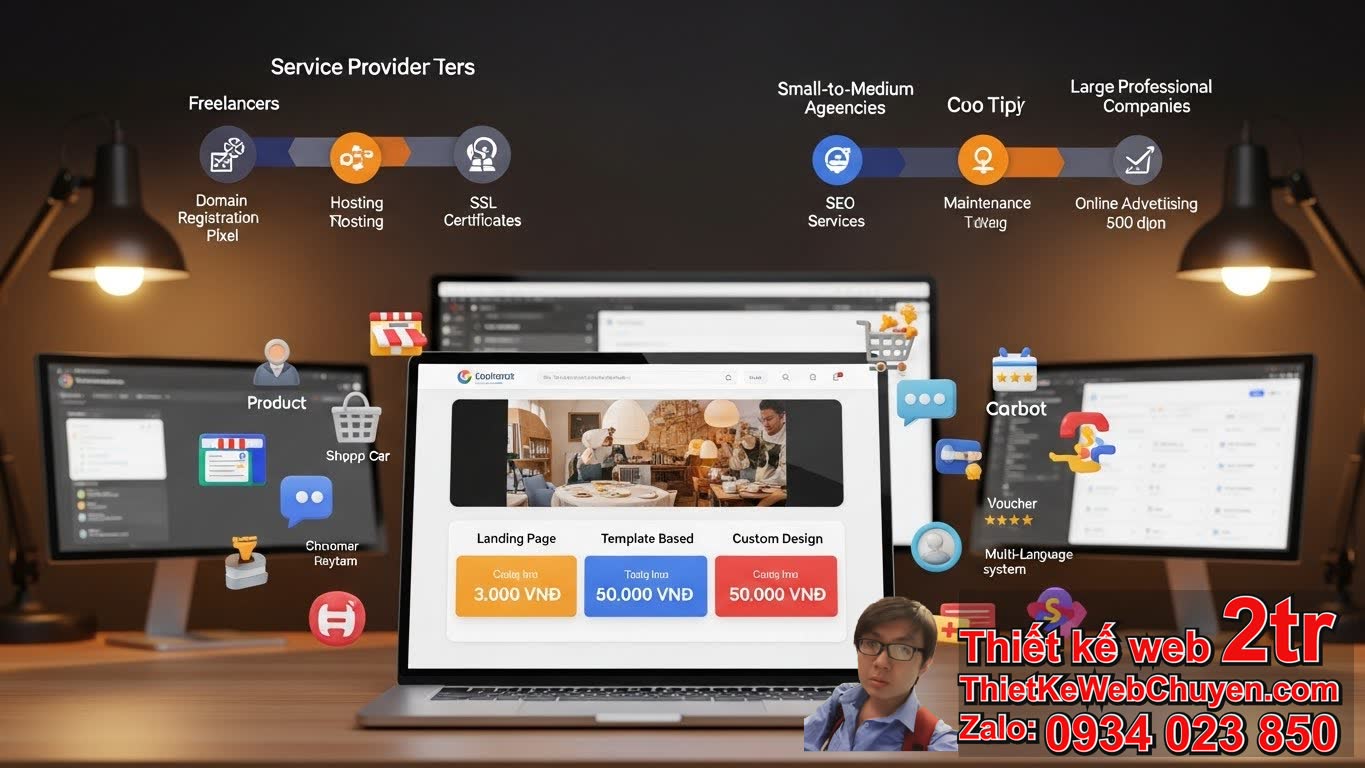 Thiết kế web bán đặc sản bao nhiêu tiền? Yếu tố nào ảnh hưởng đến chi phí?