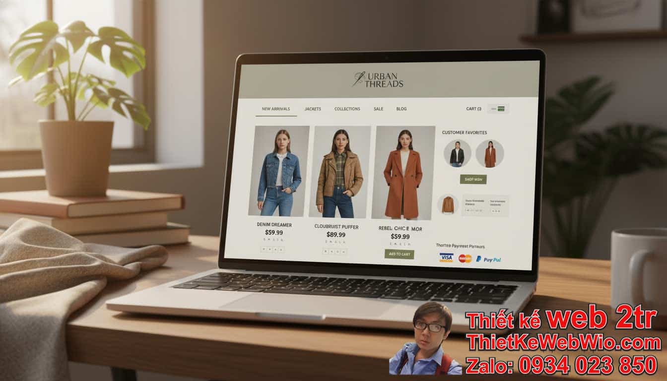 Thiết kế web bán áo khoác giá rẻ: Tại sao lại quan trọng? Thiết kế web bán áo khoác giá rẻ: Tại sao lại quan trọng?