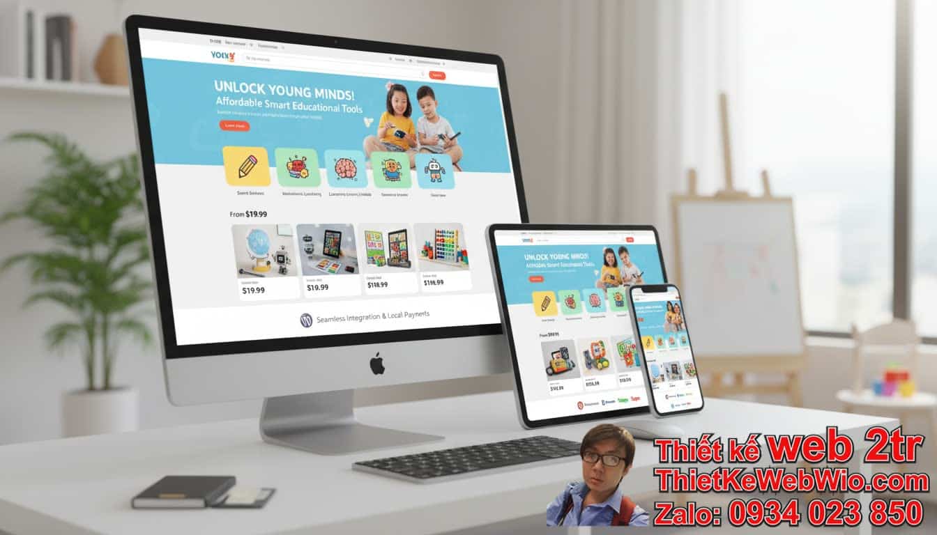 Thiết Kế Web Bán Dụng Cụ Học Tập Và Đồ Chơi Thông Minh Giá Rẻ: Tại Sao Lại Quan
Trọng? Thiết Kế Web Bán Dụng Cụ Học Tập Và Đồ Chơi Thông Minh Giá Rẻ: Tại Sao Lại Quan
Trọng?