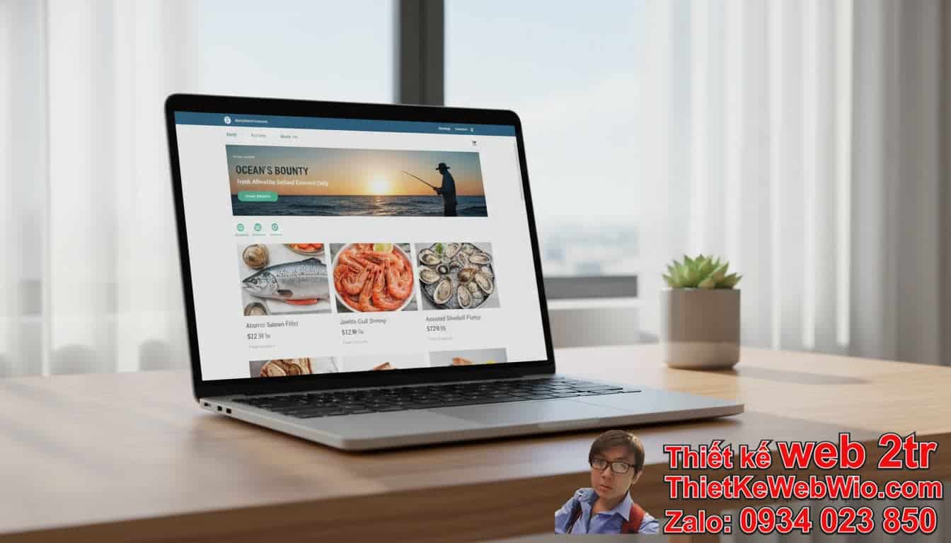 Thiết kế web bán hải sản giá rẻ có thực sự hiệu quả không?