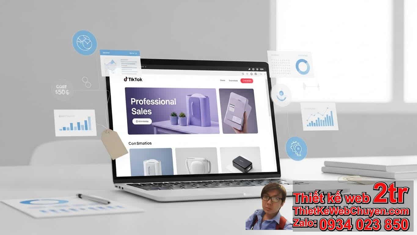 Thiết Kế Web Bán Hàng TikTok Bao Nhiêu Tiền? Tổng Quan Về Chi Phí