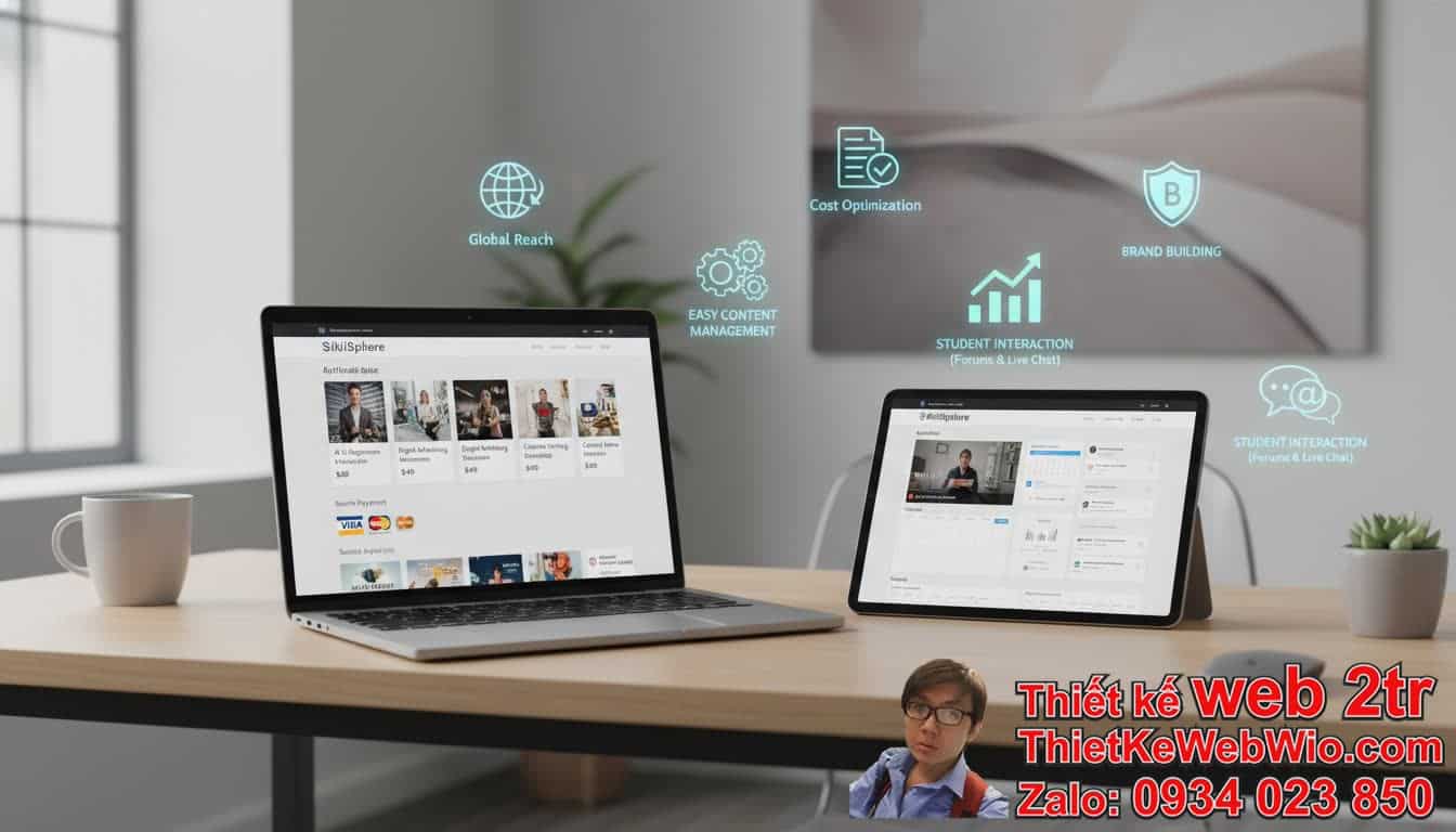 Thiết Kế Web Bán Khóa Học Giá Rẻ Là Gì và Tại Sao Nó Quan Trọng? Thiết Kế Web Bán Khóa Học Giá Rẻ Là Gì và Tại Sao Nó Quan Trọng?