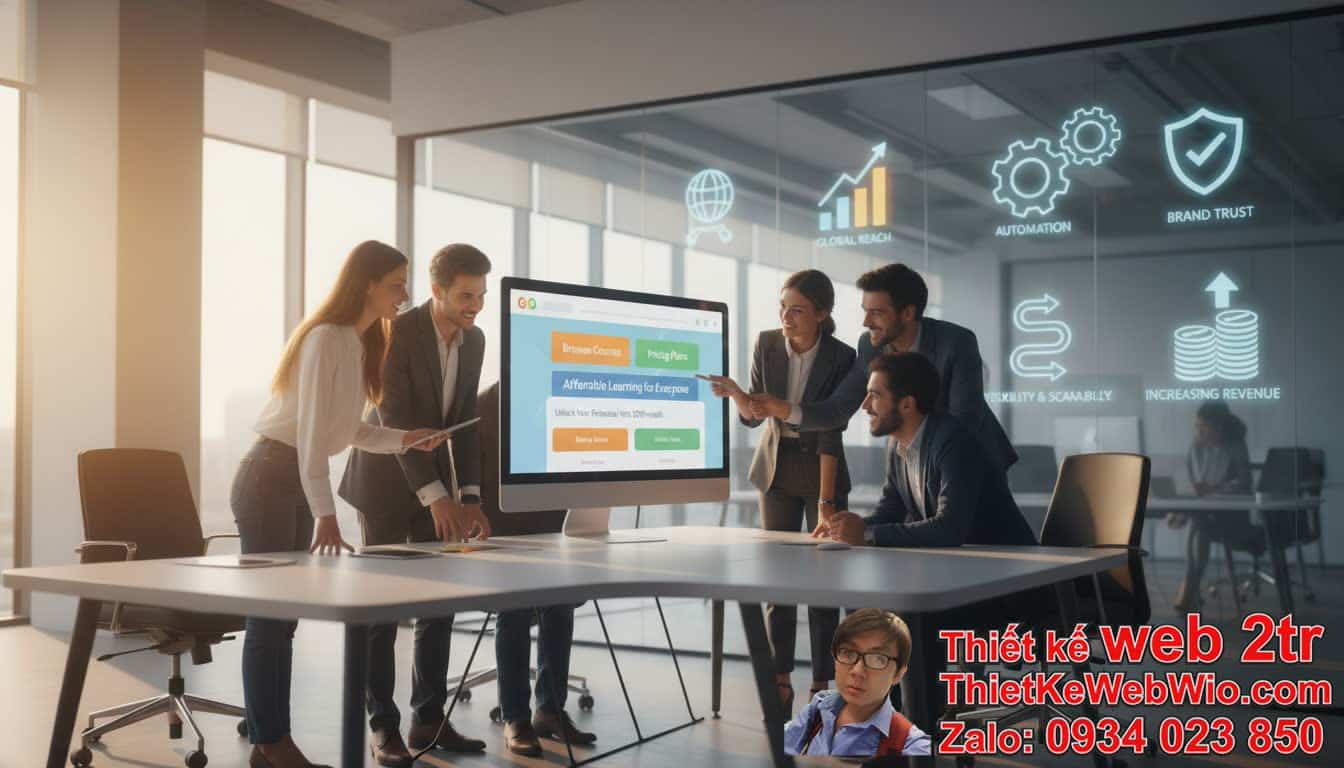 Thiết kế web bán khóa học trực tuyến giá rẻ có những lợi ích gì? Thiết kế web bán khóa học trực tuyến giá rẻ có những lợi ích gì?