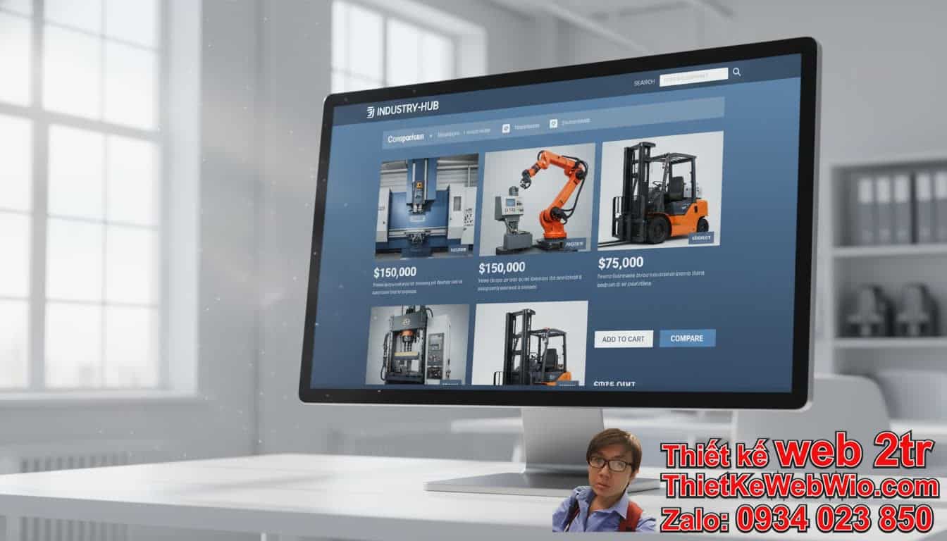 Thiết Kế Web Bán Máy Móc Công Nghiệp Giá Rẻ Là Gì và Tại Sao Nó Quan Trọng? Thiết Kế Web Bán Máy Móc Công Nghiệp Giá Rẻ Là Gì và Tại Sao Nó Quan Trọng?