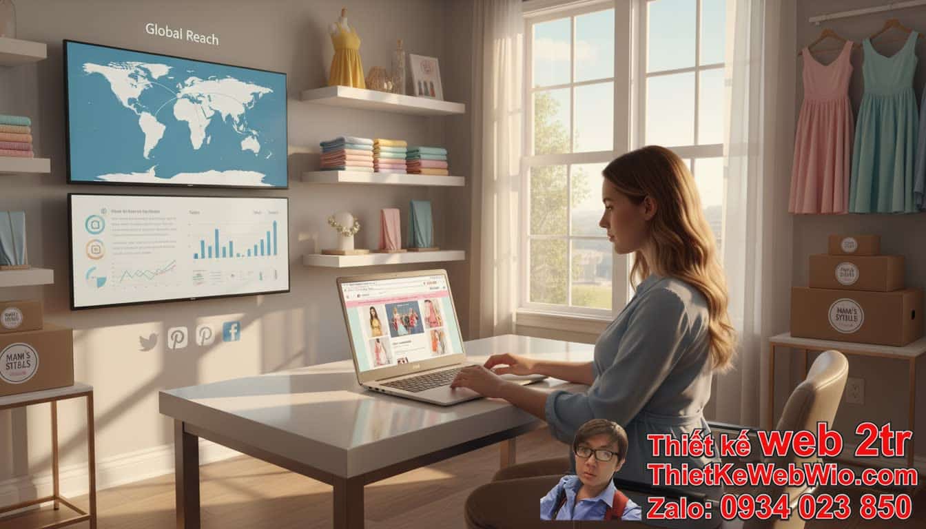 Thiết kế web bán đồ bầu giá rẻ có những lợi ích gì cho doanh nghiệp mới?