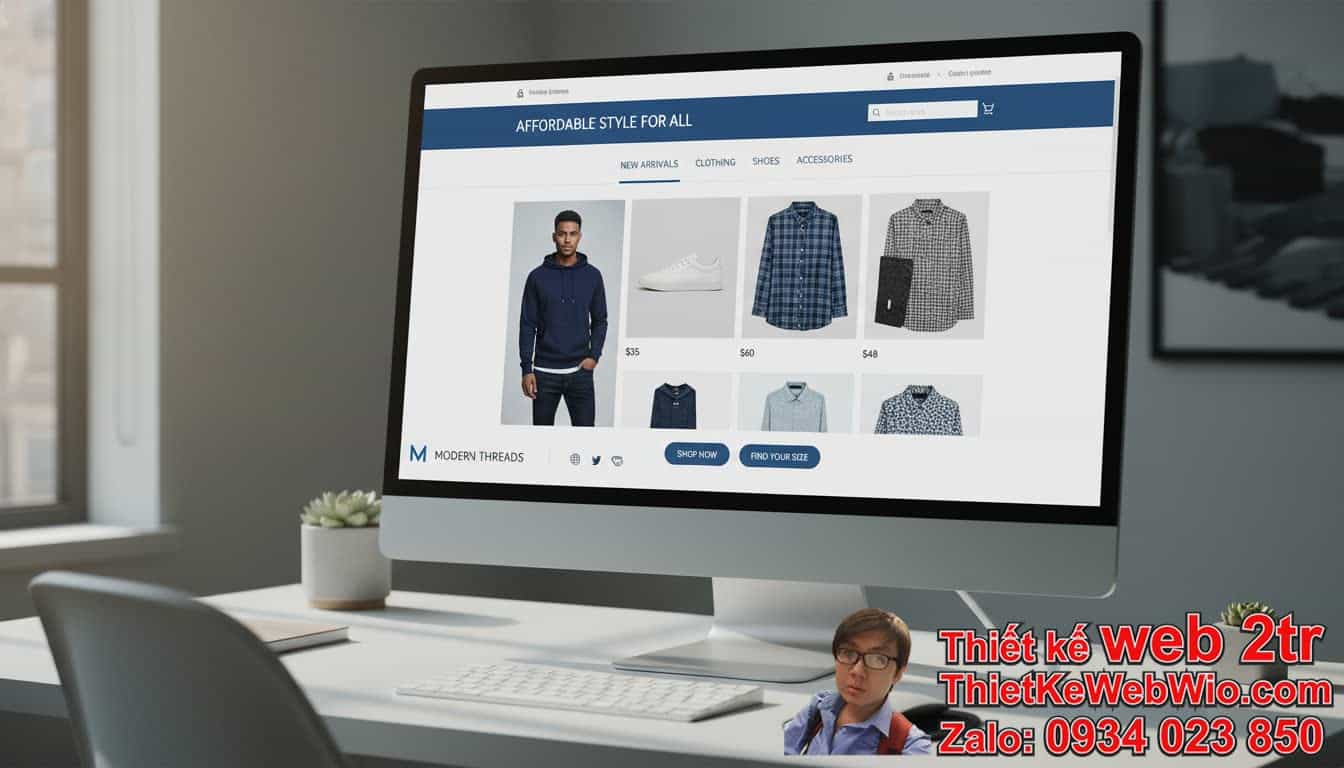 Thiết Kế Web Bán Đồ Nam Giá Rẻ: Tại Sao Lại Quan Trọng Đến Vậy?