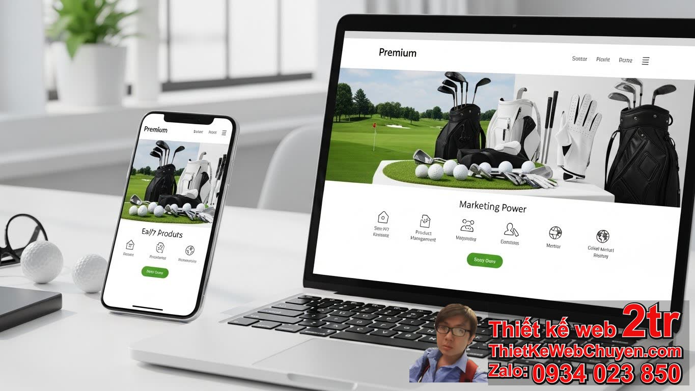 Thiết Kế Web Bán Phụ Kiện Golf Bao Nhiêu Tiền Thực Sự? Thiết Kế Web Bán Phụ Kiện Golf Bao Nhiêu Tiền Thực Sự?