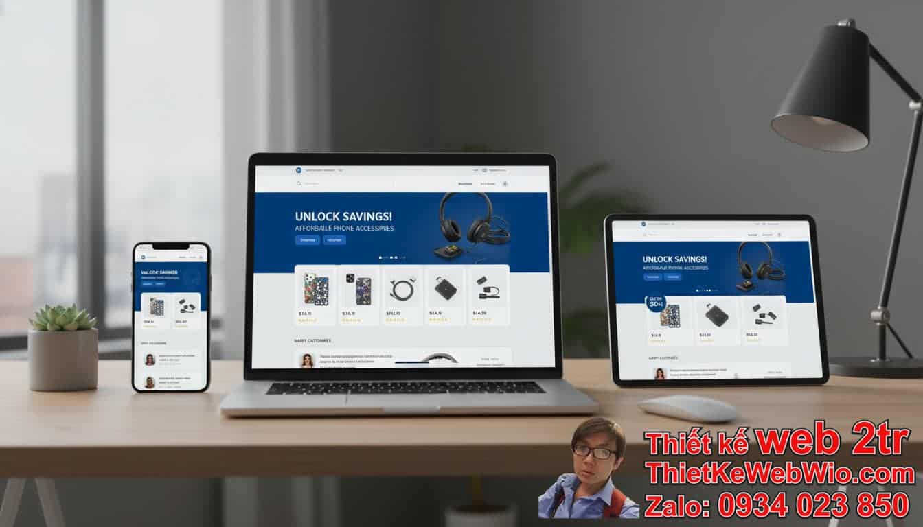 Thiết Kế Web Bán Phụ Kiện Điện Thoại Giá Rẻ: Tại Sao Lại Quan Trọng?