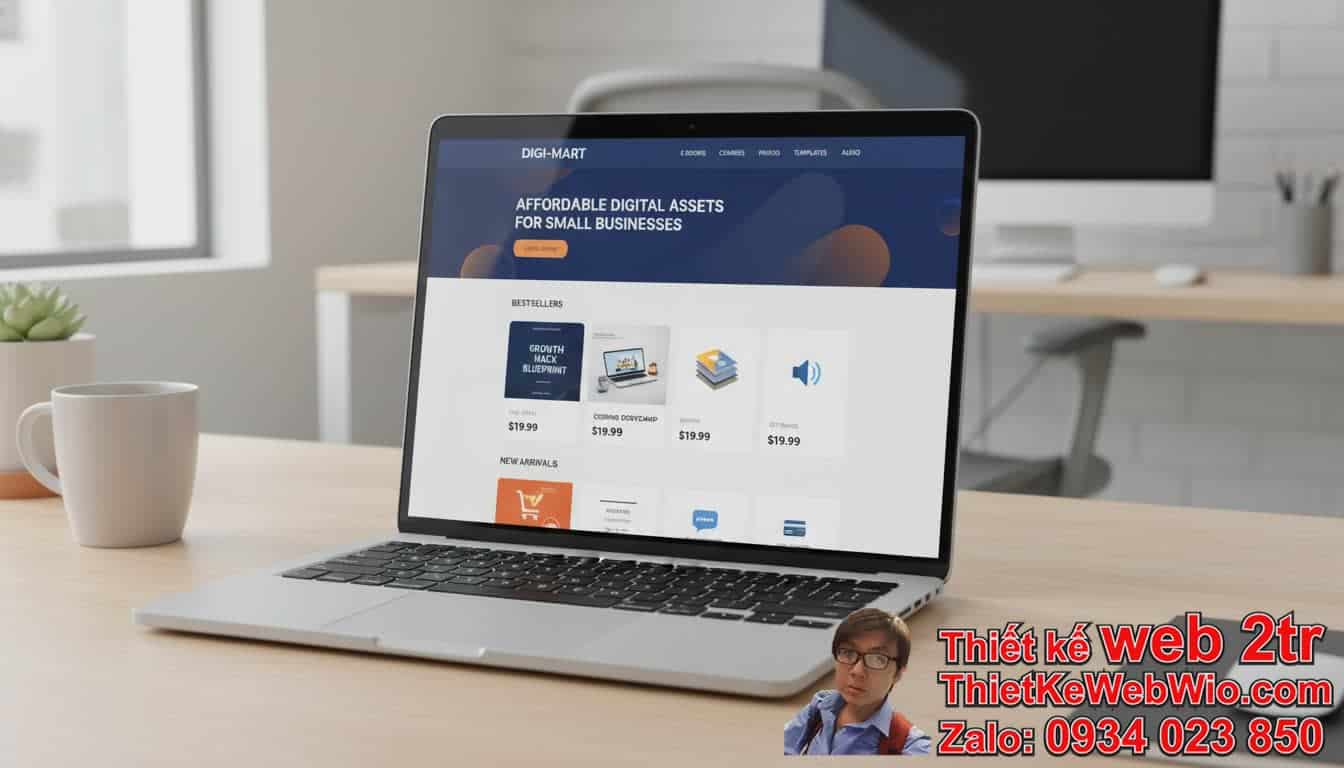 Thiết kế Web Bán Tài Liệu Số Giá Rẻ: Tại Sao Lại Quan Trọng Đối Với Kinh Doanh
Online? Thiết kế Web Bán Tài Liệu Số Giá Rẻ: Tại Sao Lại Quan Trọng Đối Với Kinh Doanh
Online?