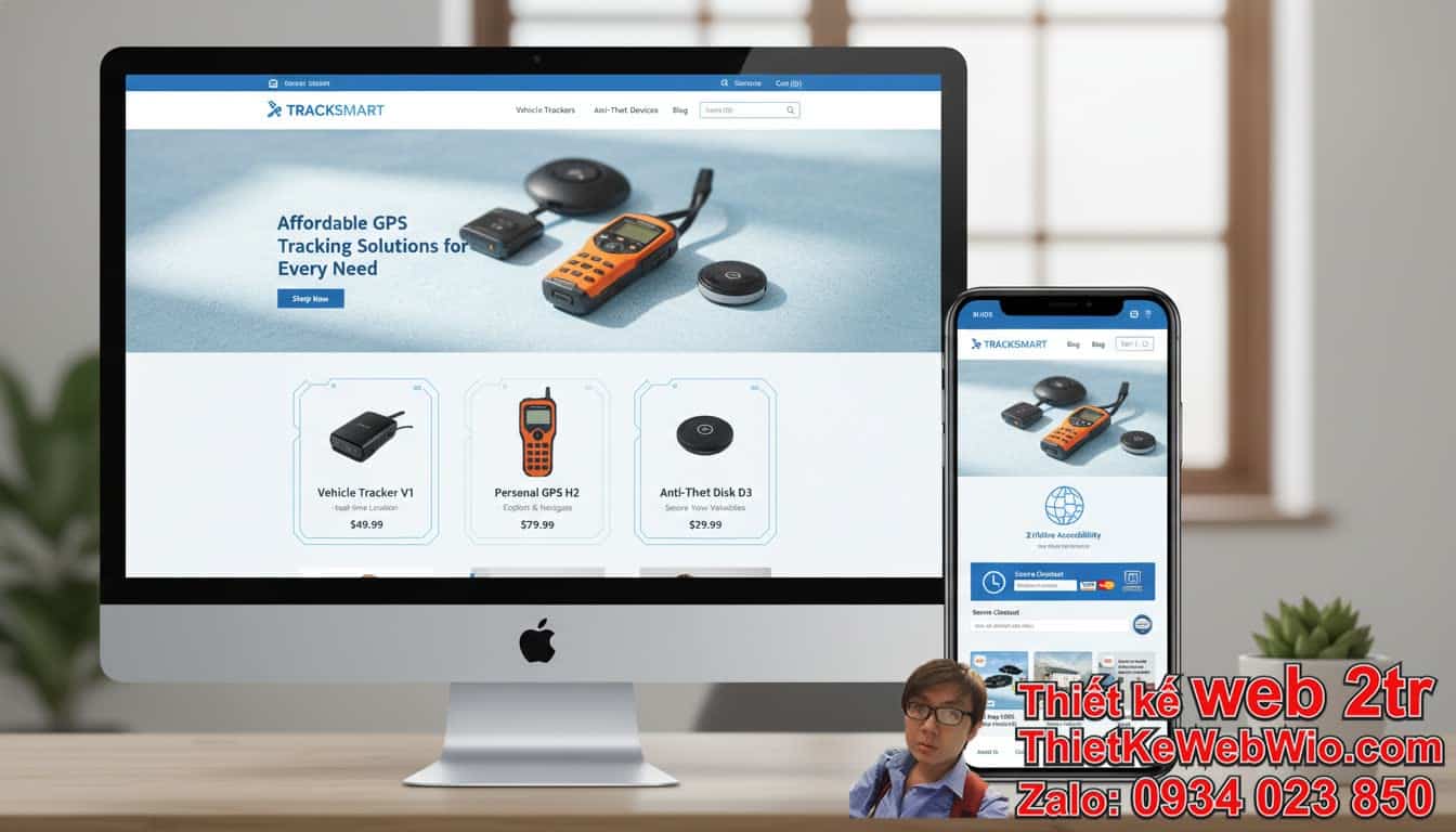 Thiết kế web bán thiết bị định vị GPS giá rẻ có những lợi ích gì?