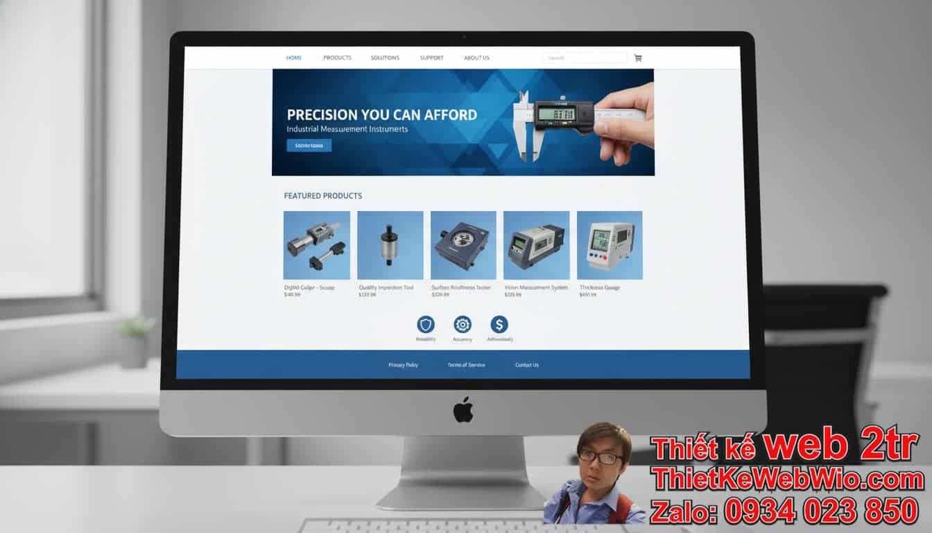Thiết Kế Web Bán Thiết Bị Đo Lường Giá Rẻ: Tại Sao Lại Cần Thiết?