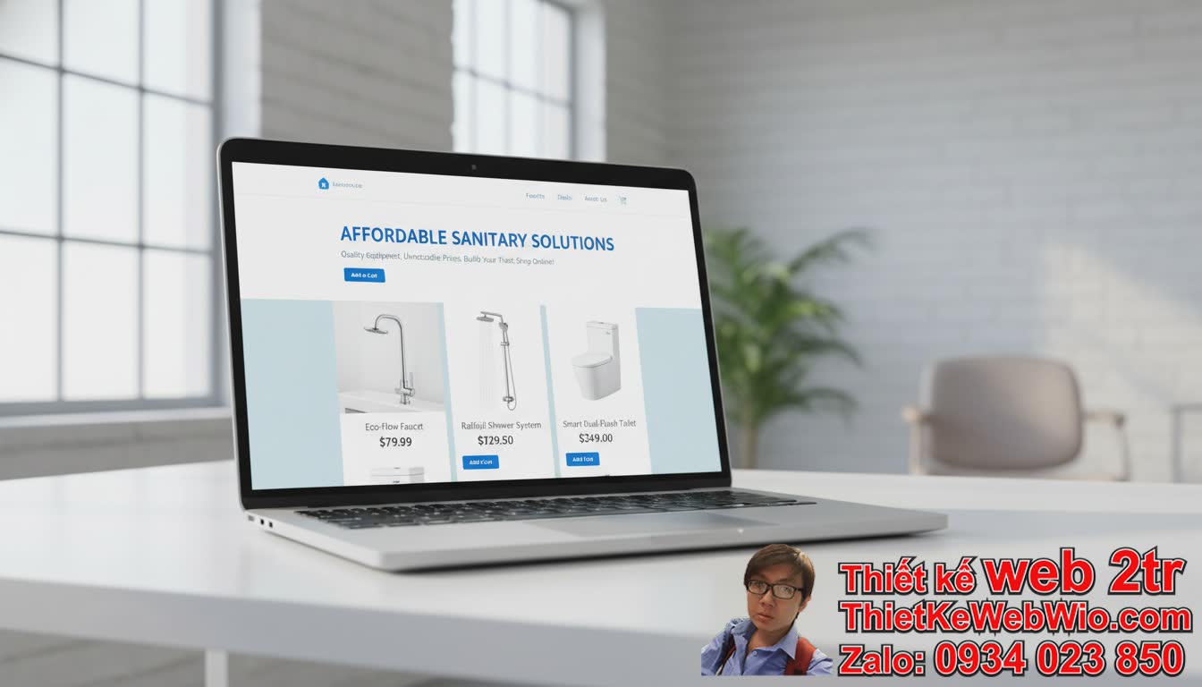 Thiết Kế Web Bán Thiết Bị Vệ Sinh Giá Rẻ: Tại Sao Lại Quan Trọng Đến Vậy?