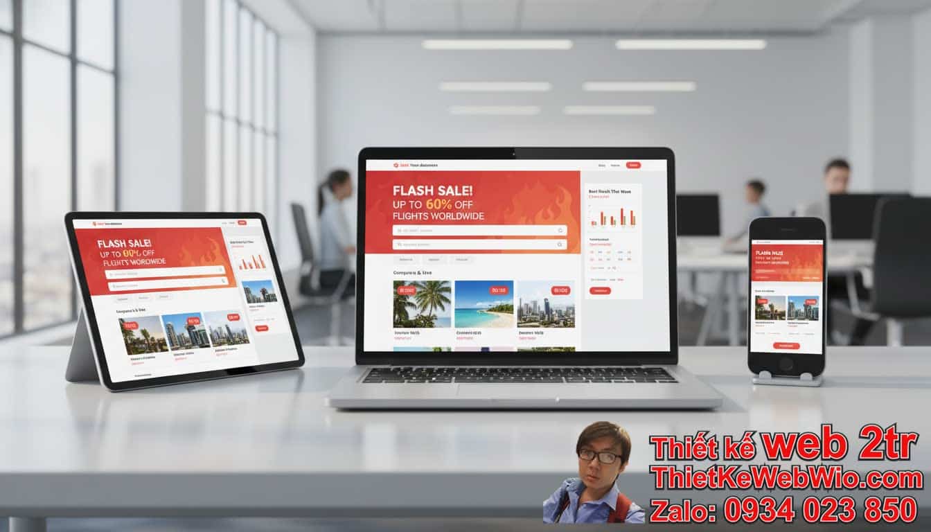 Thiết kế web bán vé máy bay giá rẻ là gì và tại sao lại quan trọng? Thiết kế web bán vé máy bay giá rẻ là gì và tại sao lại quan trọng?