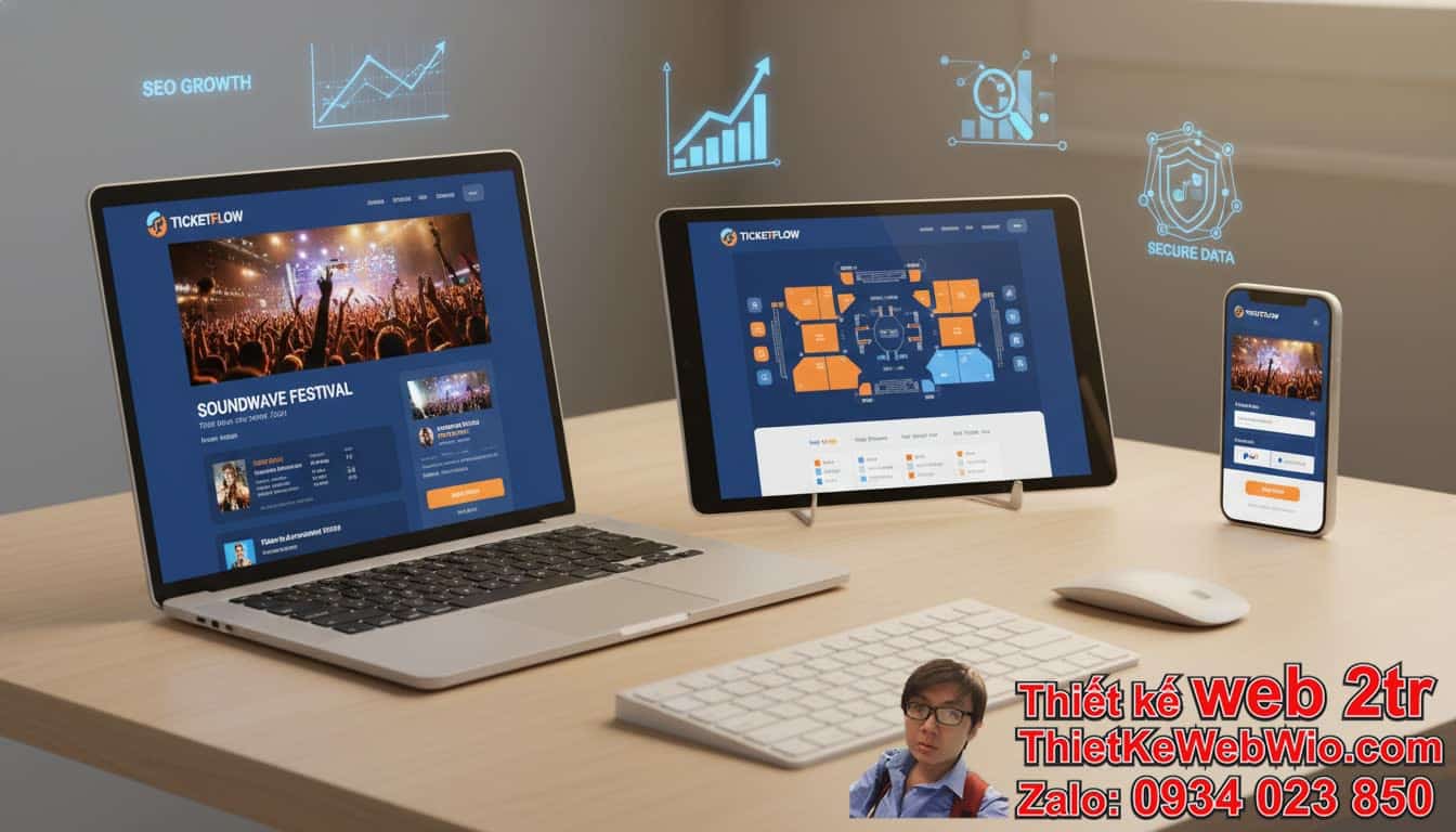 Thiết Kế Web Bán Vé Sự Kiện Concert Giá Rẻ Là Gì Và Tại Sao Bạn Cần Nó?