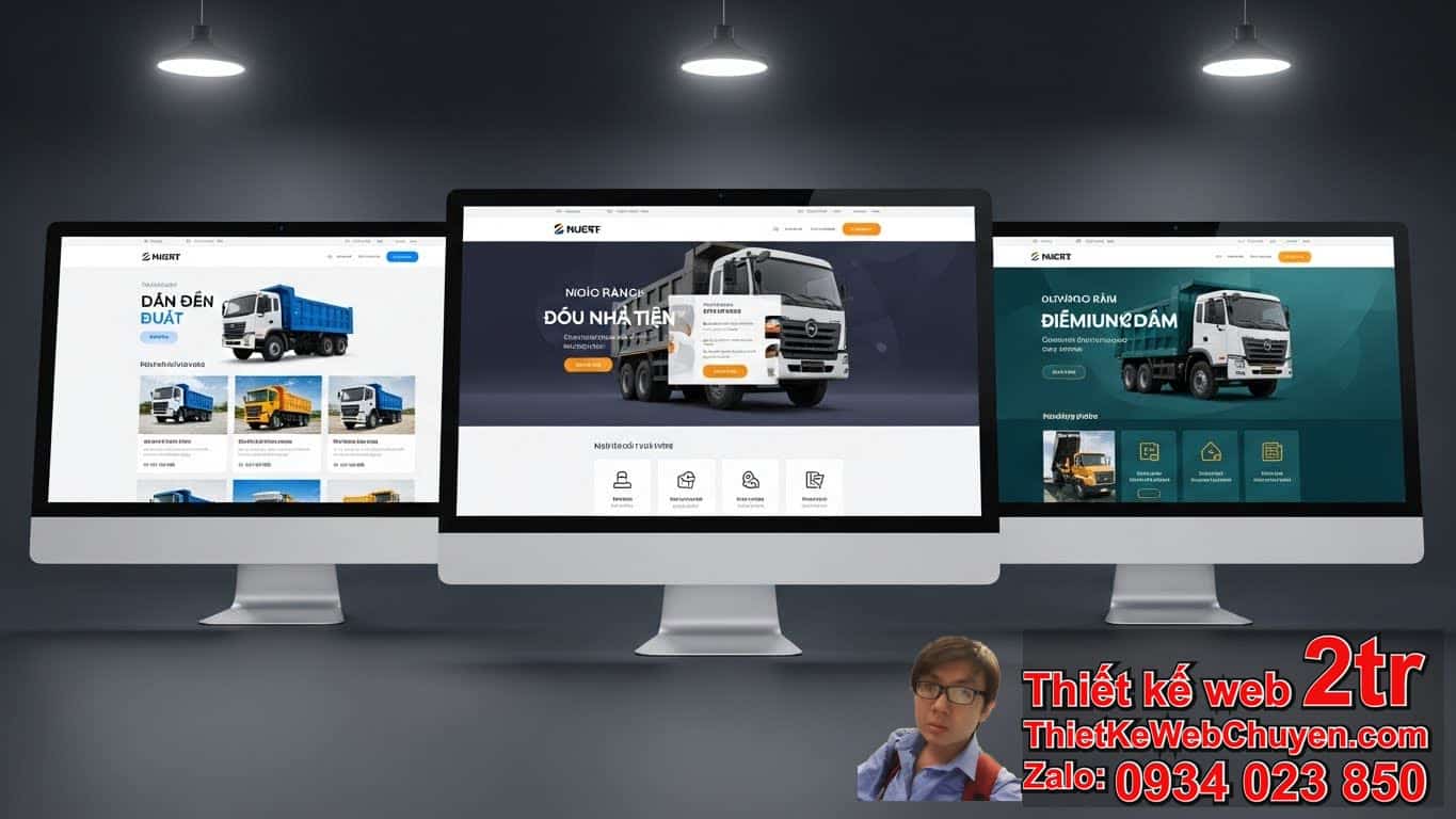 Thiết Kế Web Bán Xe Ben Bao Nhiêu Tiền? Bảng Giá Tham Khảo