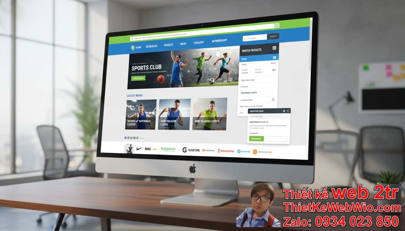 Thiết Kế Web Câu Lạc Bộ Thể Thao Giá Rẻ: Tại Sao Lại Cần Thiết Cho CLB Của Bạn? Thiết Kế Web Câu Lạc Bộ Thể Thao Giá Rẻ: Tại Sao Lại Cần Thiết Cho CLB Của Bạn?