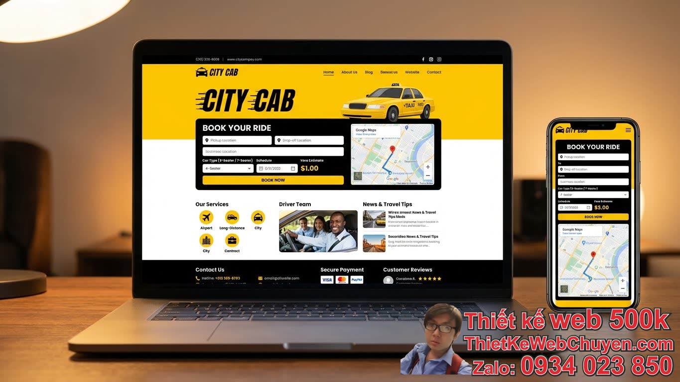 Thiết kế web cho hãng taxi nhỏ mang lại lợi ích gì? Thiết kế web cho hãng taxi nhỏ mang lại lợi ích gì?