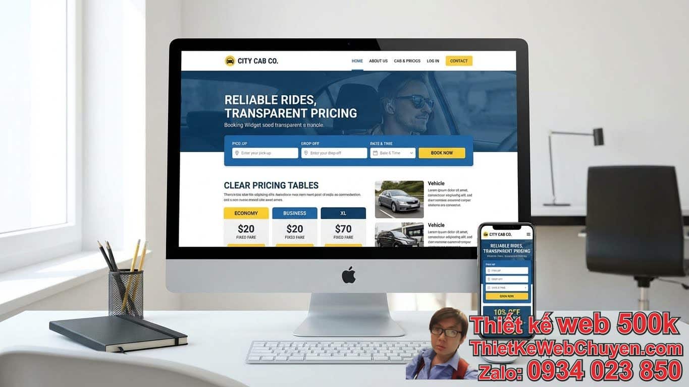 Thiết kế web cho hãng taxi truyền thống: Tại sao lại quan trọng trong thời đại
số? Thiết kế web cho hãng taxi truyền thống: Tại sao lại quan trọng trong thời đại
số?