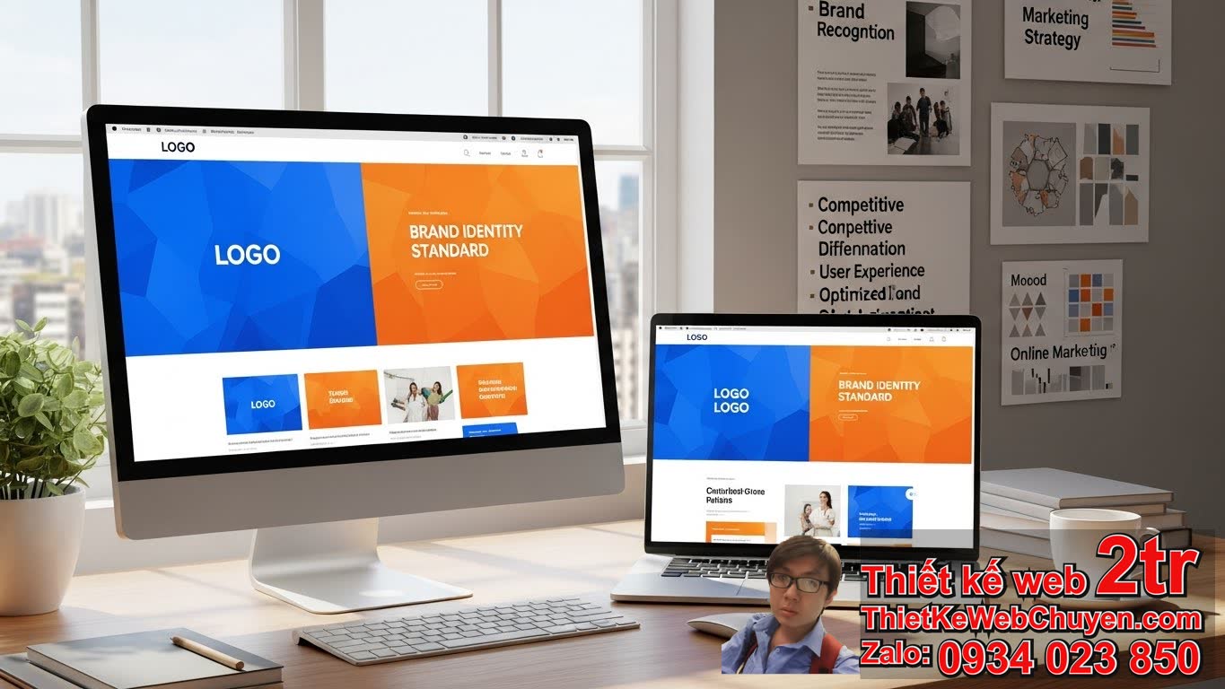 Thiết kế web chuẩn nhận diện thương hiệu giá bao nhiêu? Tầm quan trọng của
website chuẩn nhận diện thương hiệu