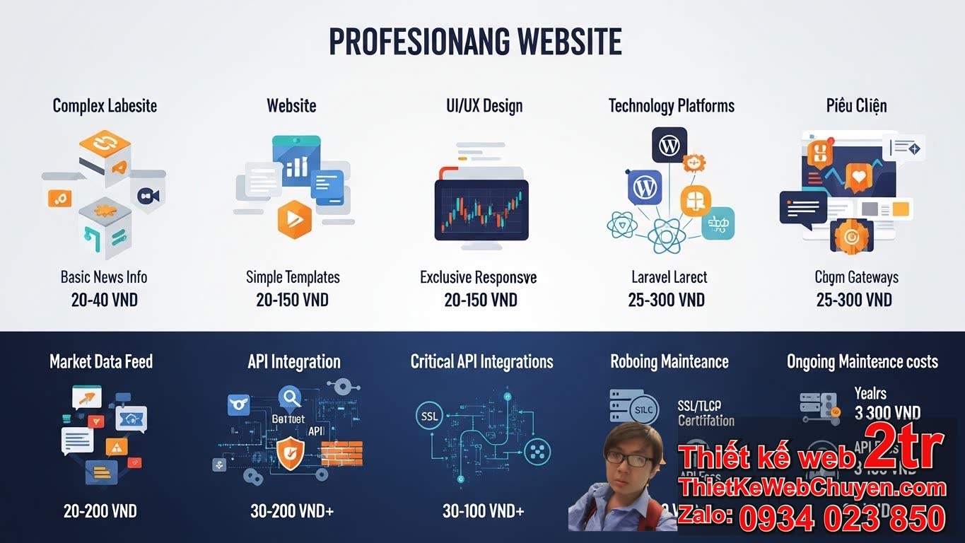 Thiết kế web chứng khoán bao nhiêu tiền phụ thuộc vào những yếu tố nào? Thiết kế web chứng khoán bao nhiêu tiền phụ thuộc vào những yếu tố nào?