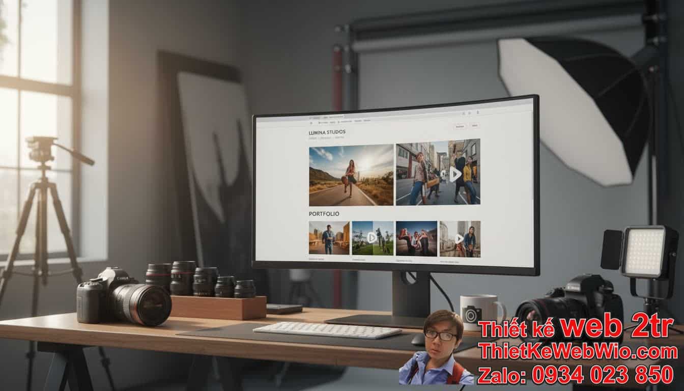 Thiết Kế Web Chụp Hình Quay Phim Giá Rẻ: Tại Sao Là Lựa Chọn Thông Minh Cho
Nhiếp Ảnh Gia và Studio?