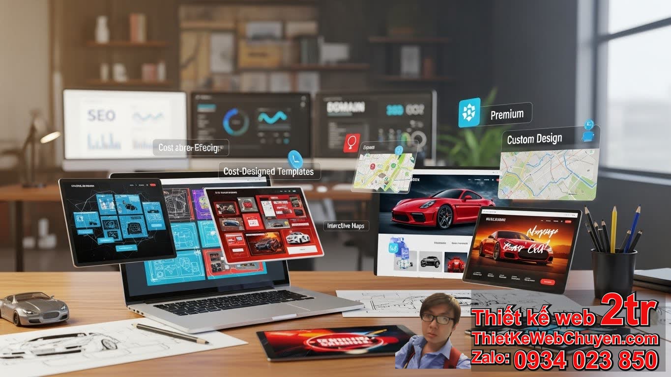 Thiết Kế Web Club Dân Chơi Xe Bao Nhiêu Tiền: Tổng Quan Các Yếu Tố Ảnh Hưởng Đến
Chi Phí?