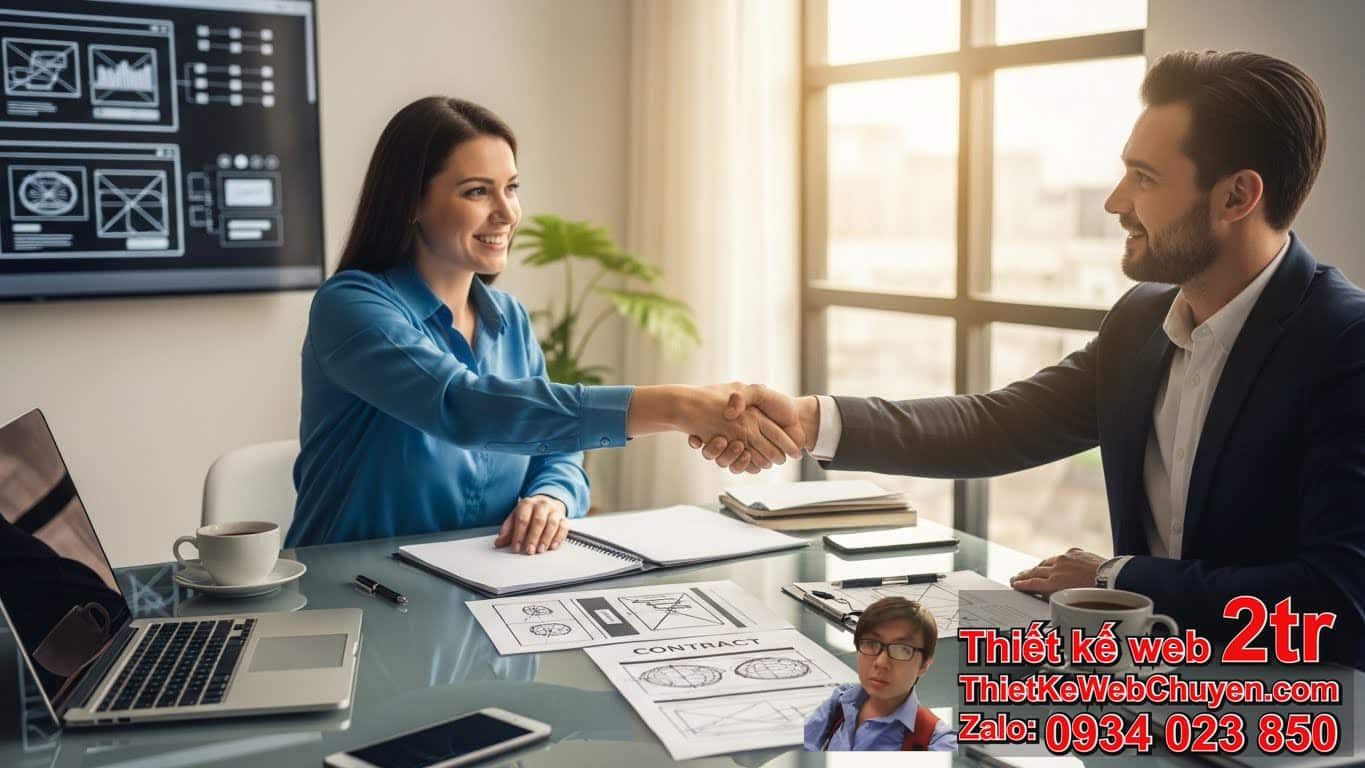 Thiết kế web có cần hợp đồng không và tầm quan trọng của nó?