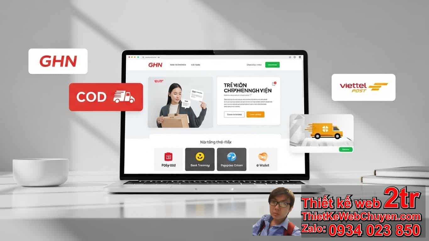 Thiết Kế Web Có Vận Chuyển GHN Viettel Post Bao Nhiêu Tiền Cho Các Gói Cơ Bản?