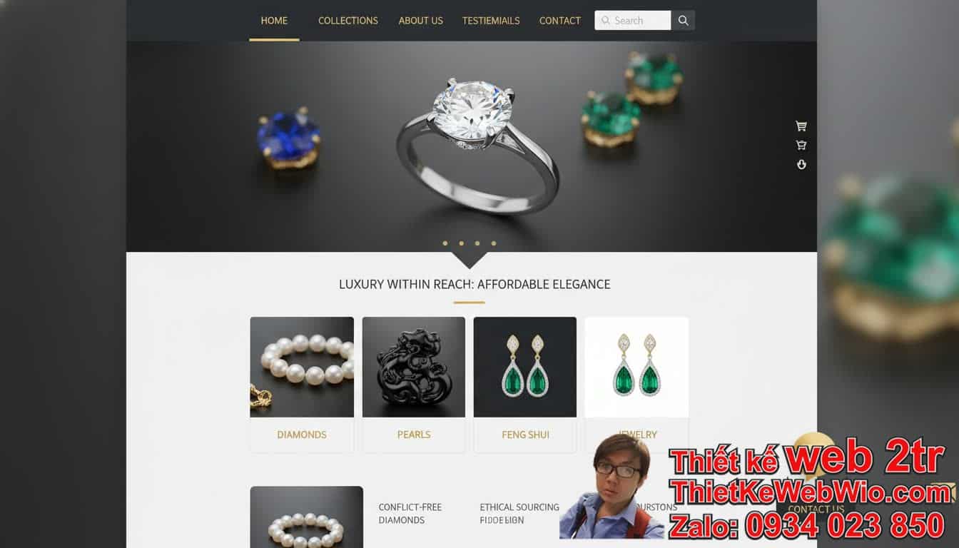 Thiết Kế Web Công Ty Đá Quý Giá Rẻ Có Thực Sự Khả Thi Không? Thiết Kế Web Công Ty Đá Quý Giá Rẻ Có Thực Sự Khả Thi Không?