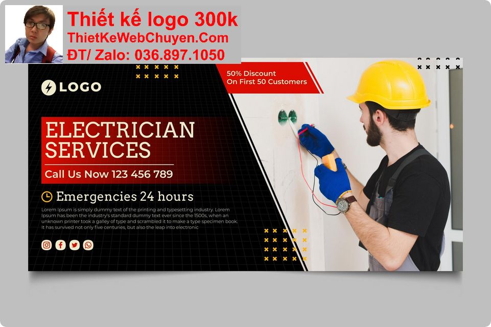 thiết kế web công ty điện nước chuyên nghiệp