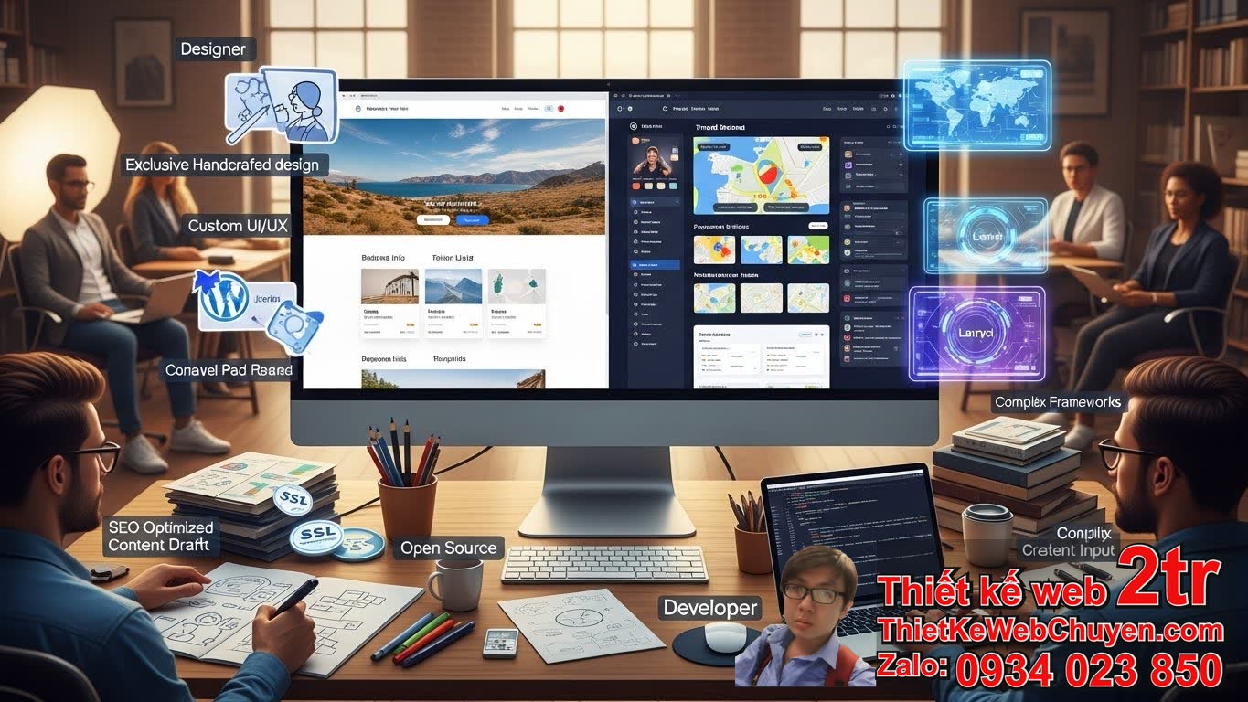 Thiết kế web công ty du lịch tour bao nhiêu tiền phụ thuộc vào những yếu tố nào?