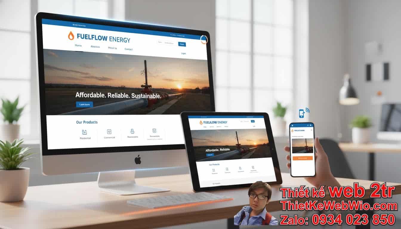 Thiết kế web công ty gas giá rẻ: Điều gì cần lưu ý để đạt hiệu quả cao? Thiết kế web công ty gas giá rẻ: Điều gì cần lưu ý để đạt hiệu quả cao?