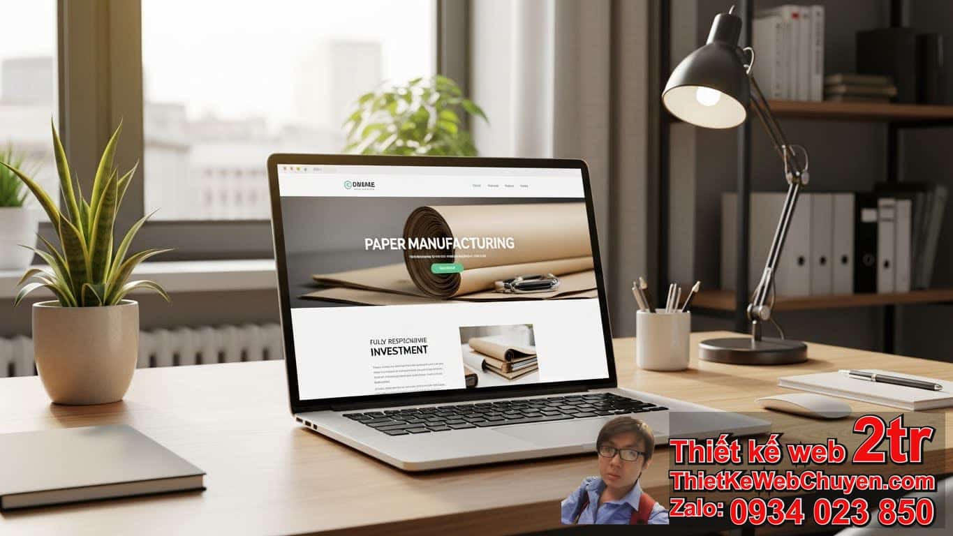 Thiết Kế Web Công Ty Giấy Bao Nhiêu Tiền Để Khởi Đầu Hiệu Quả?