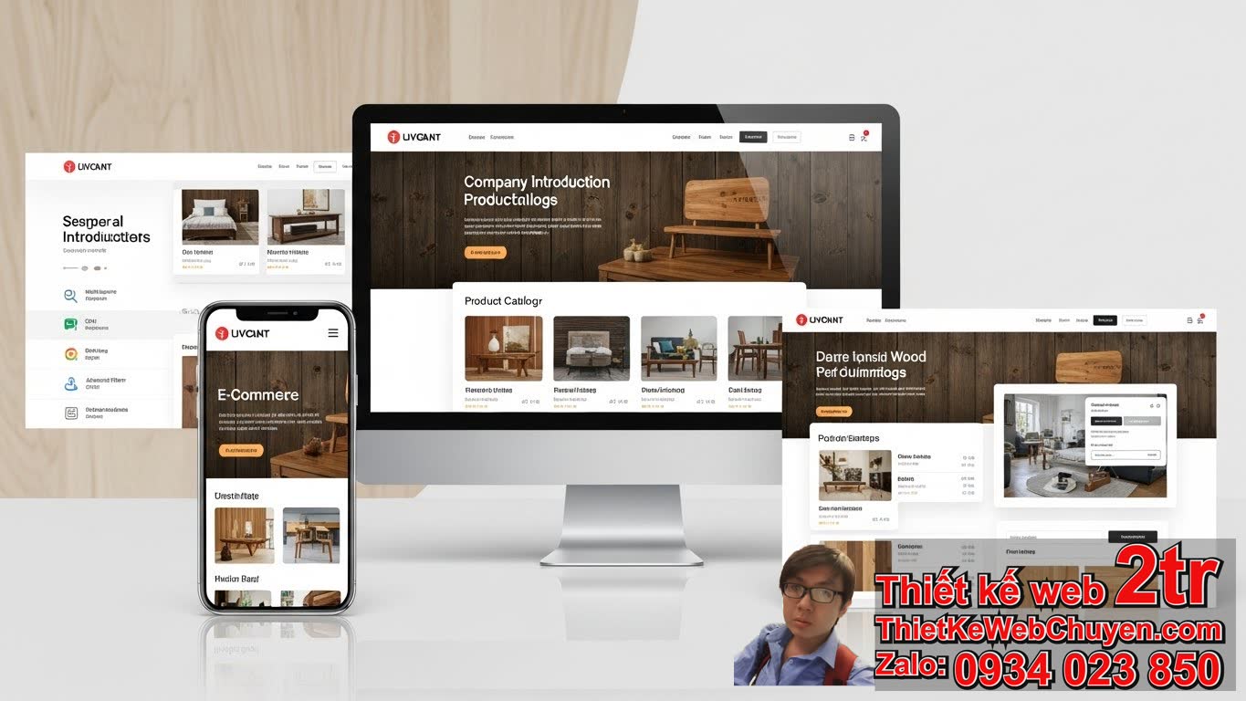 Thiết kế web công ty gỗ bao nhiêu tiền? Tổng quan và các yếu tố ảnh hưởng