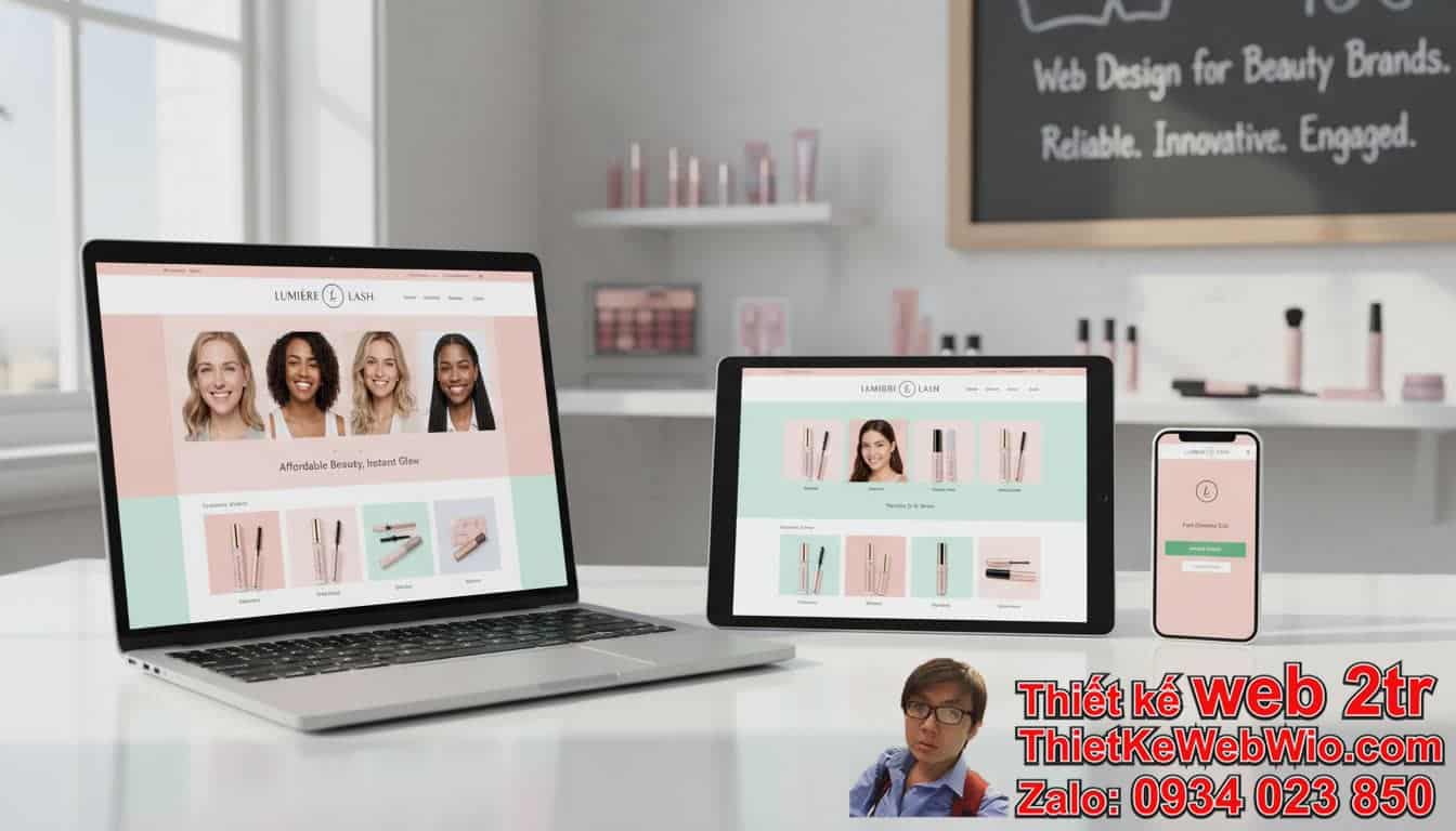 Thiết Kế Web Công Ty Hóa Mỹ Phẩm Giá Rẻ Có Thực Sự Hiệu Quả? Thiết Kế Web Công Ty Hóa Mỹ Phẩm Giá Rẻ Có Thực Sự Hiệu Quả?
