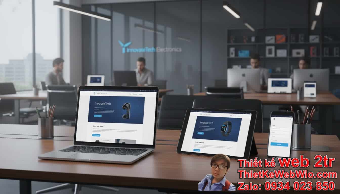 Thiết kế Web Công Ty Điện Tử Giá Rẻ Có Thực Sự Hiệu Quả?