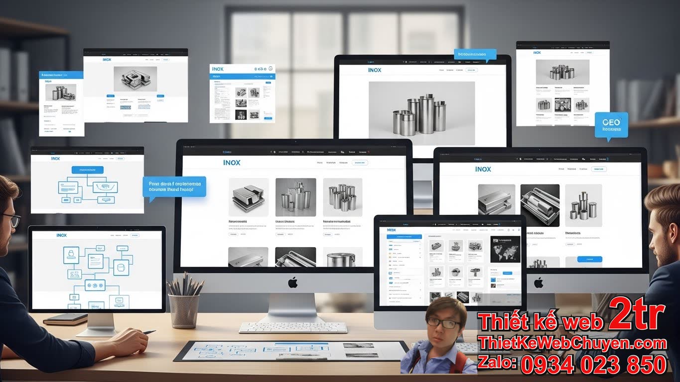 Thiết Kế Web Công Ty Inox Bao Nhiêu Tiền Phụ Thuộc Vào Những Yếu Tố Nào?